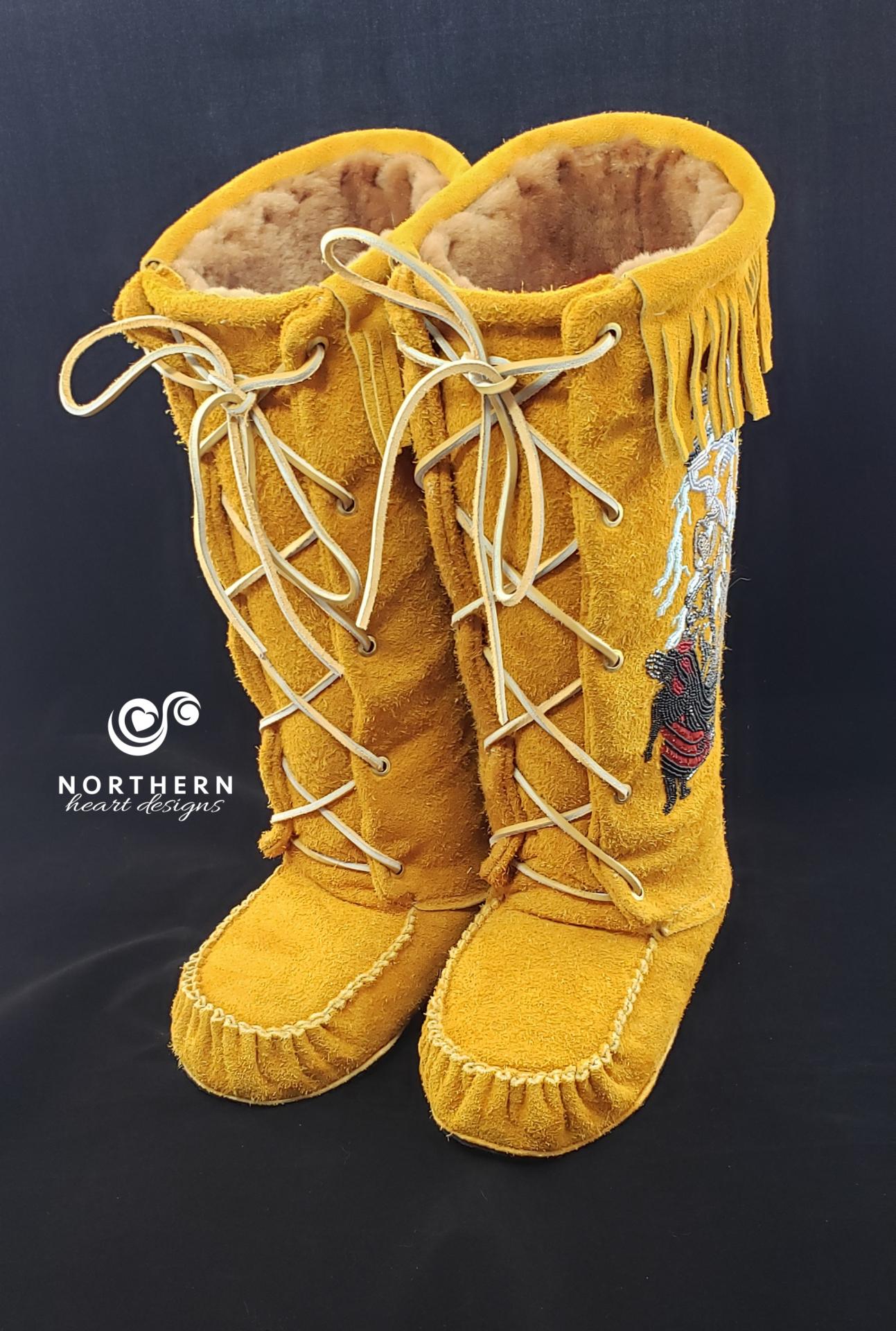 Lace clearance up mukluks