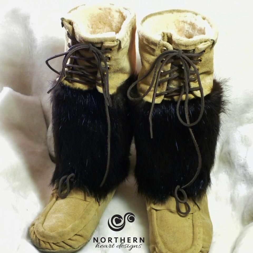 Half-Laced style mukluks