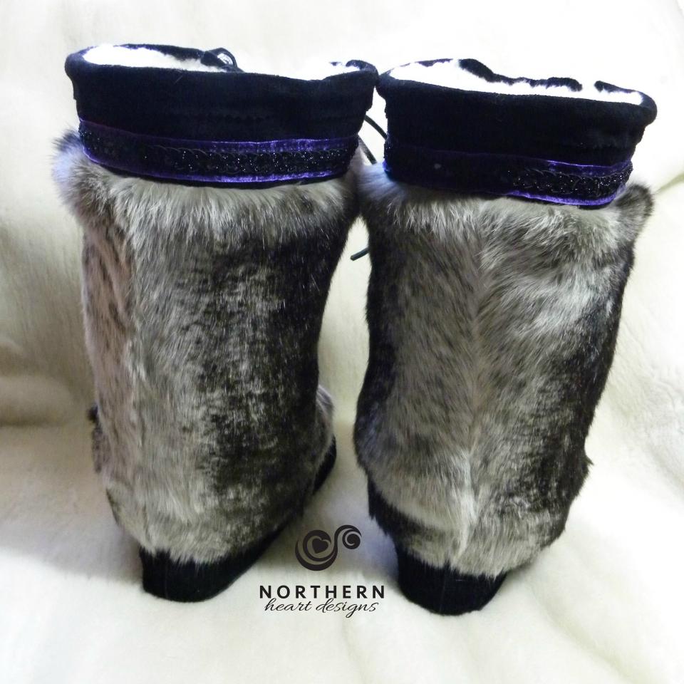Full lace-front style mukluks