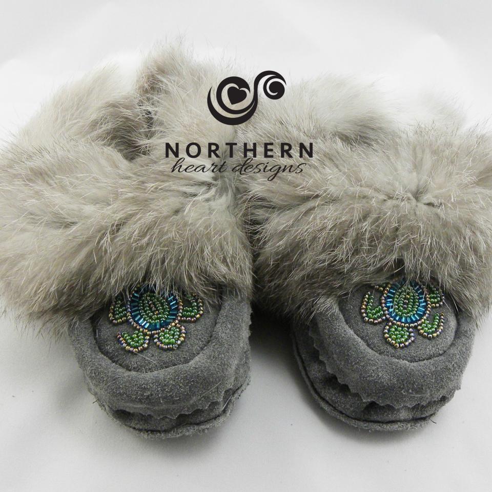 Beaded Childrens moccasins