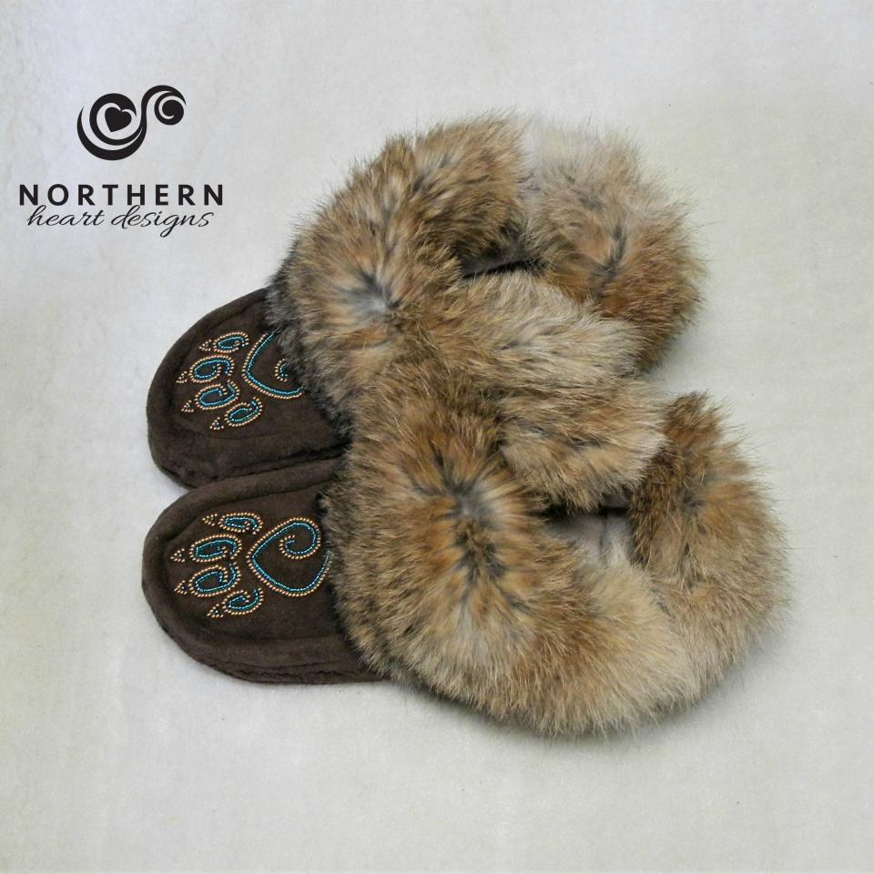 Select beaded moccasins