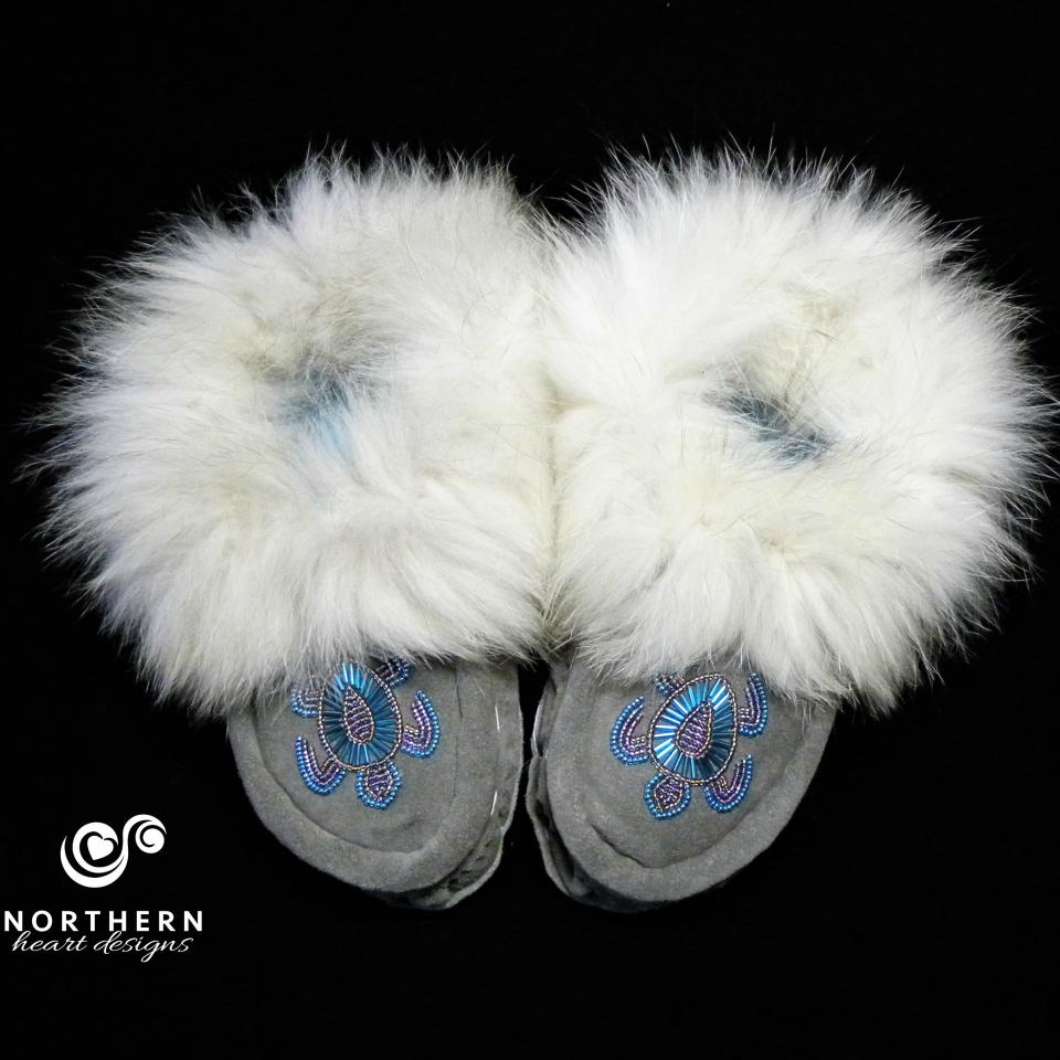 Select beaded moccasins