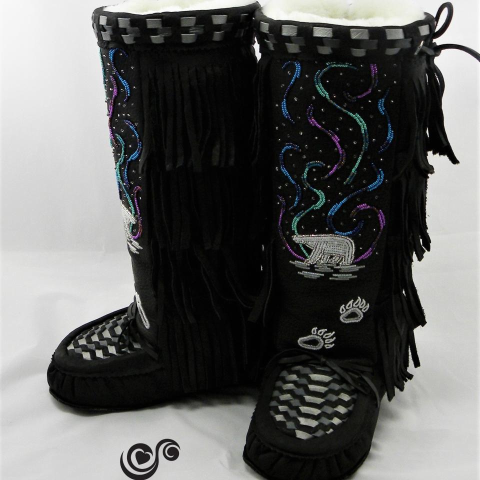 Full Fringed Style Mukluks