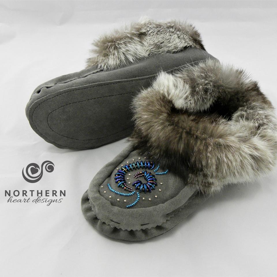 Select beaded moccasins