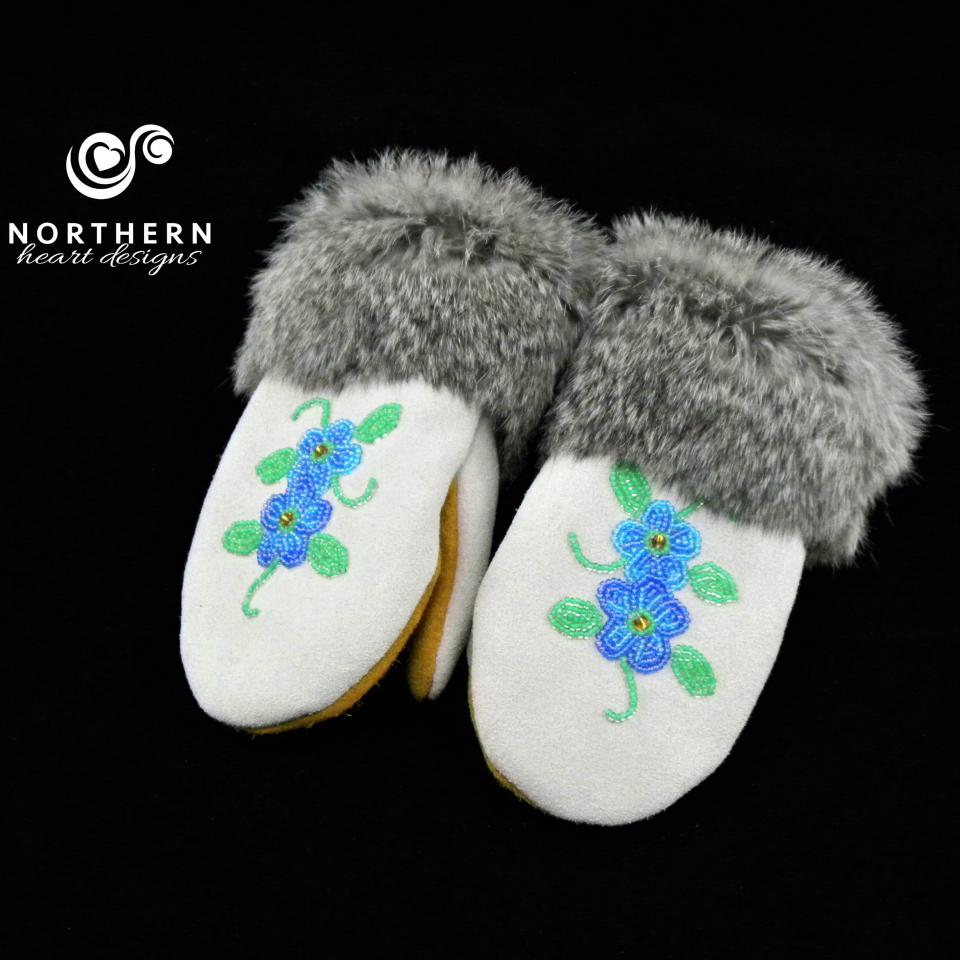 preschool mukluks with matching mitts