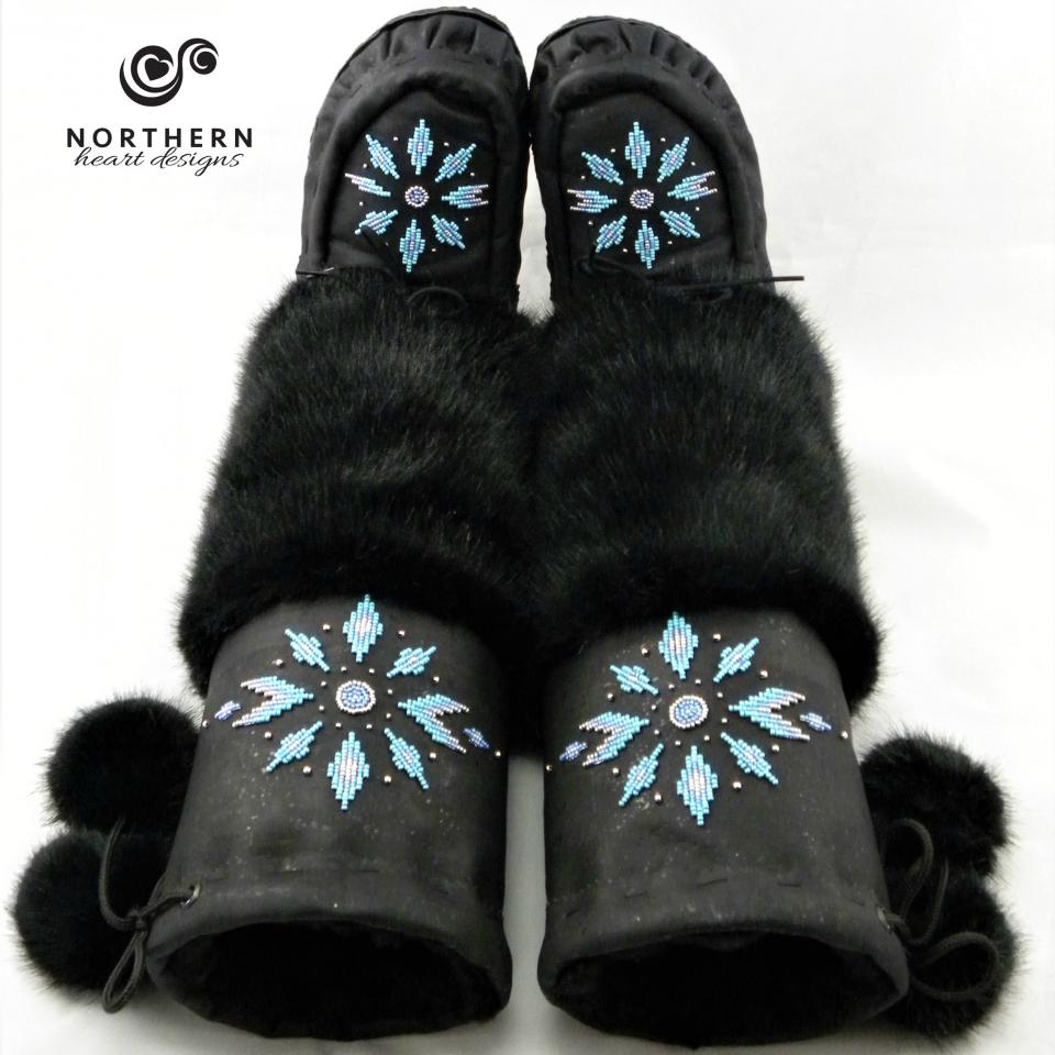 Knee-High Style Vegan Mukluks