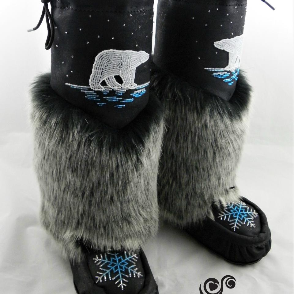 Vegan Knee-high Style mukluks