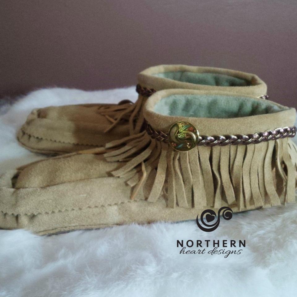 High cut Fringed Summer Mocs