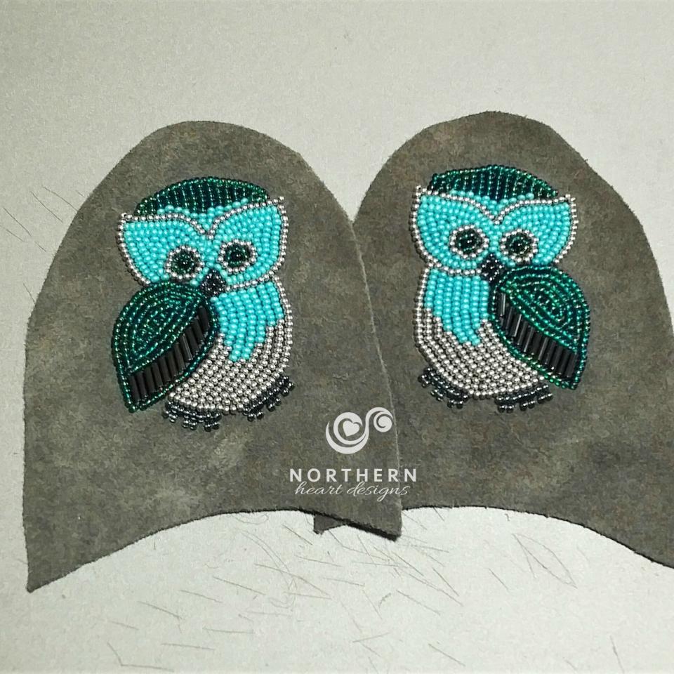 Teal owls (small)