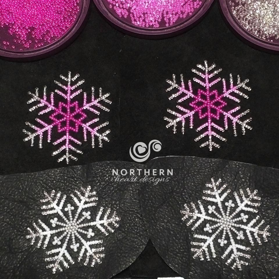 Snow Flake patterns #2 and #1