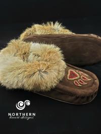 moccasins, beaded moccasins, moccasin slippers