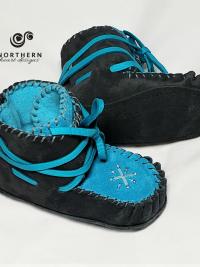 Wrap-arounds, kids moccasins, baby moccasins, soft sole toddler shoes