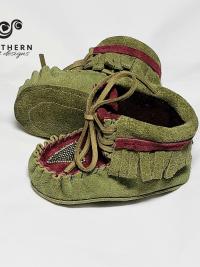 Trampers, kids moccasins, baby moccasins, soft sole toddler shoes