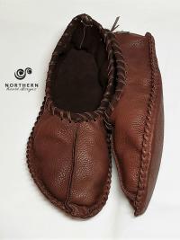 soft moccasin, deerskin shoe, ballet flat, leather slipper