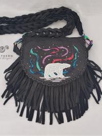 Beaded Fringed Leather Bag Class - final session