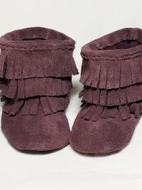 Toddler Size 4 (approximate 9-12 mth) Fringed Booties
