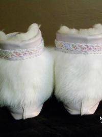 baby mukluks, leather, fur, sheepskin