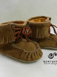 baby moccasins, baby shoes, leather