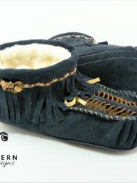 Online Learning - Fringed Summer (or winter!) Moccasin DIY Kit