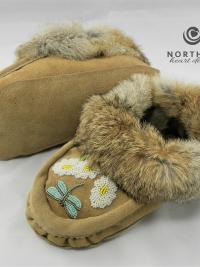 Moccasin slippers - Level 4 Beading