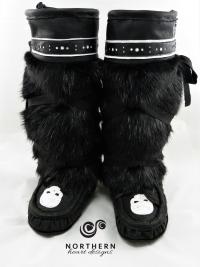 mukluks, wrap-arounds, beaded mukluks