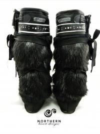 mukluks, wrap-arounds, beaded mukluks