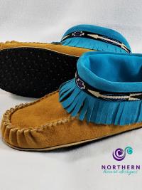 summer moccasin tutorial and pattern