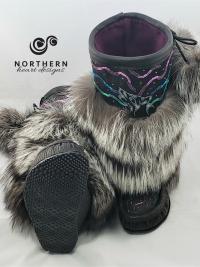 Tiered Fur Mukluks