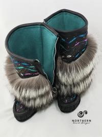 Tiered Fur Mukluks