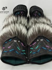 Tiered Fur Mukluks