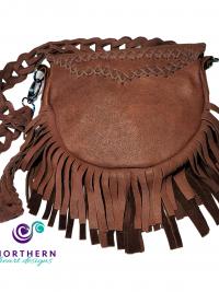 Beaded Fringed Leather Bag Class - final session