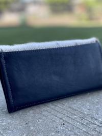 Leather and Sealskin Wallet - Introductory Pricing!