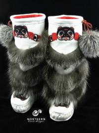 Tiered Fur Mukluks