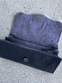 Leather and Sealskin Wallet - Introductory Pricing!