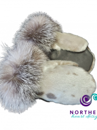 Sealskin and Leather Mitts