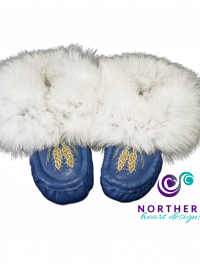 Moccasin slippers - Level 4 Beading