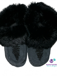 Moccasin slippers - Level 4 Beading