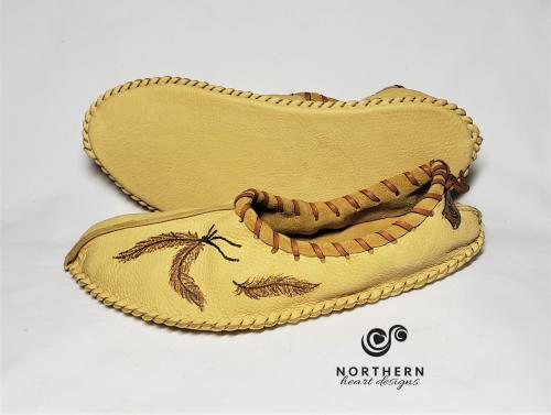 Deerskin Ballet Style Flats - Full Pattern Book and Tutorial