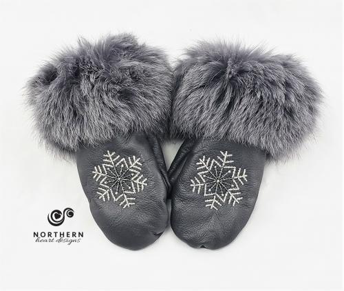 Traditional Leather Mitts Making Class - 2024 summer session