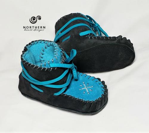 Wrap-arounds, kids moccasins, baby moccasins, soft sole toddler shoes