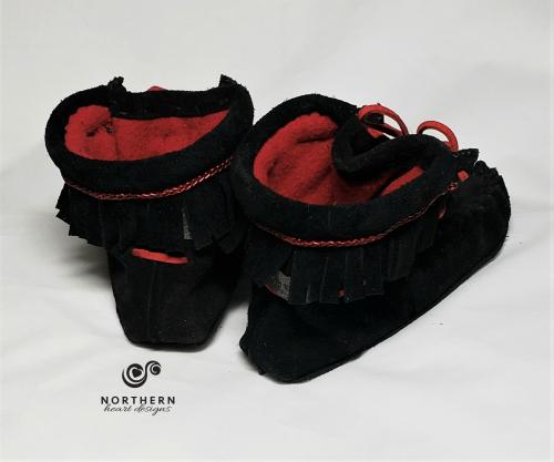 Trampers, kids moccasins, baby moccasins, soft sole toddler shoes