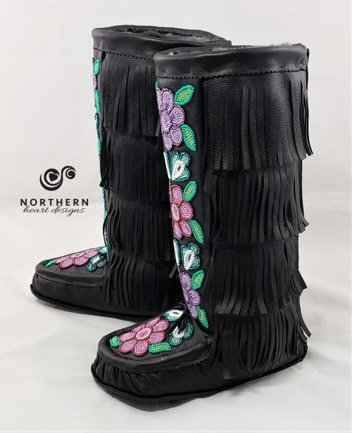 Fringe winter boots online