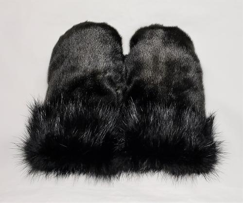 Sealskin Mitts, Size XL