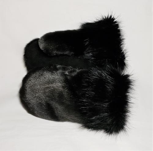 Sealskin Mitts, Size XL