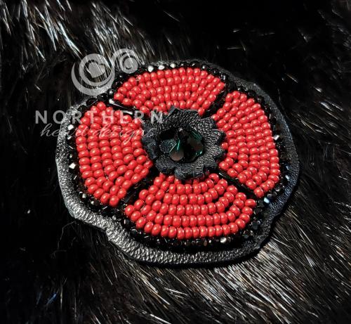 2022 limited edition Charitable beaded poppy