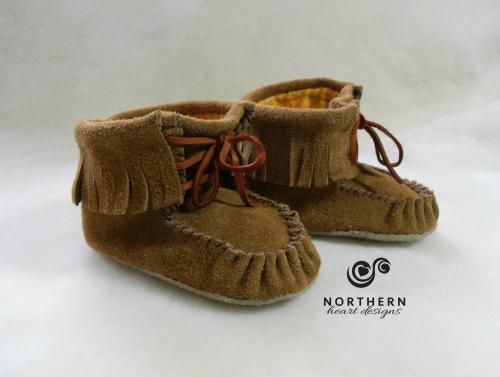 baby moccasins, baby shoes, leather