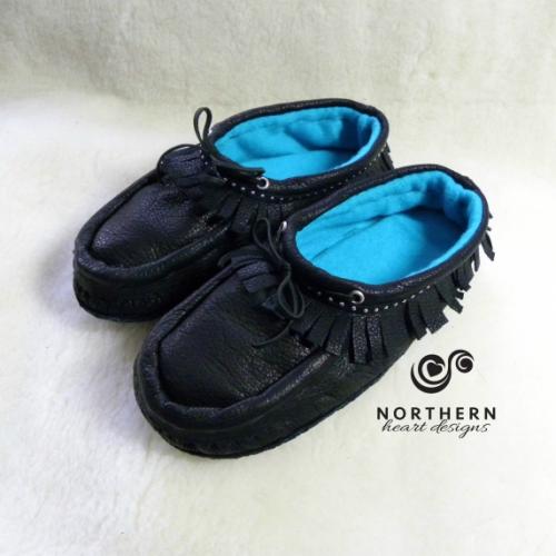 Online Learning - Fringed Summer (or winter!) Moccasin DIY Kit