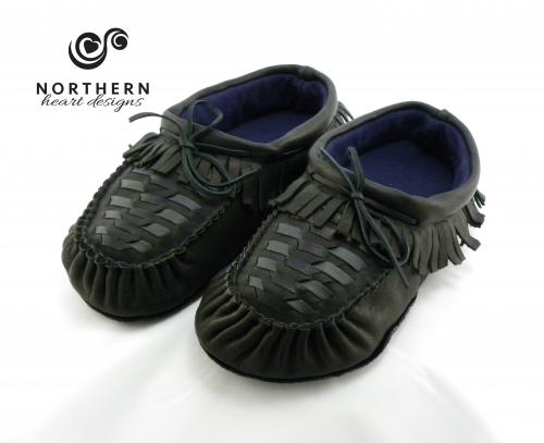 moccasins, fringed, outdoor