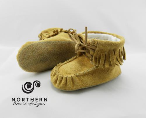 baby moccasins, baby shoes, leather