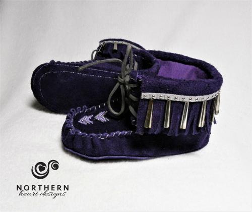 baby moccasins, baby shoes, leather